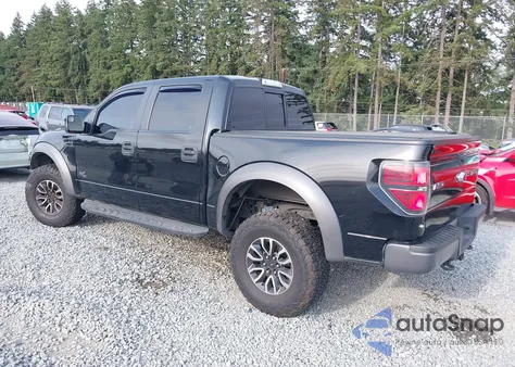 2012 Ford F150 Svt Raptor из США, поврежденный, VIN 1FTFW1R68CFC60119
